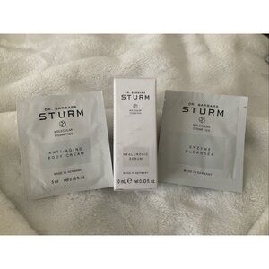 Dr. Barbara Sturm Hyaluronic Serum 10 ml / 0.3oz Travel SEALED $110 + Samples
